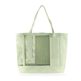 MISSION CASSI Boat Bag for Women, Lightweight Mesh Beach Tote with Waterproof Bottom, Premium Boat Tote Bag for Beach, Grocery, Travel, Pool & Outdoor Essentials