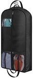 MISSLO 43" Heavy Duty Garment Bags for Travel 6" Gusseted Suit Bags for Closet Storage 4 Handles Hanging Clothes Bag with Pocket Mens | Backpacks4Less