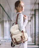 Missnine Backpack Purse for Women, PU Leather Travel Backpack, Designer Shoulder Bag, Ladies Convertible Satchel Bags