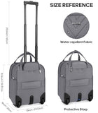 MIUSSE MAX 16 Inch Carry On Luggage, Carry On Suitcase Airline Approved, Softside Underseat Suitcase with TSA Lock & Spinner Wheels for Business Travel Non-Expandable, 15.5x8x13 No Oversize Risk