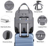 MIUSSE MAX 16 Inch Carry On Luggage, Carry On Suitcase Airline Approved, Softside Underseat Suitcase with TSA Lock & Spinner Wheels for Business Travel Non-Expandable, 15.5x8x13 No Oversize Risk