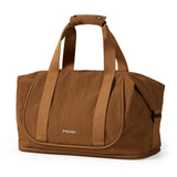 mixi Travel Tote Bag for Women Large Expandable Travel Bag Waterproof Lightweight Carry On Personal Item Weekender Shoulder Handbag, Brown