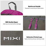 mixi Ultra Lightweight Backpack 31L Waterproof Casual backpack for Travel Sports Camping Hiking College Back Pack Daypack for Men Women, 18 inch - Rose Red