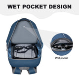 MIYCOO Backpack - Ultra Lightweight Packable Backpack for Travel Camping, Hiking Back Pack Waterproof Foldable Daypack for Men Women Blue