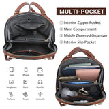 MKP COLLECTION Womens Convertible Backpack Handbag Purse Fashion Designer Ladies Shoulder Satchel Bag for Travel Work