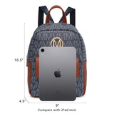 MKP Ladies Small Backpack Purse for Women Fashion Daypacks Purse Shoulder Bag with Charm Tassel