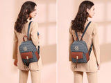 MKP Ladies Small Backpack Purse for Women Fashion Daypacks Purse Shoulder Bag with Charm Tassel