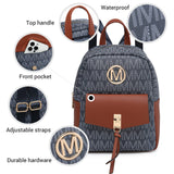 MKP Ladies Small Backpack Purse for Women Fashion Daypacks Purse Shoulder Bag with Charm Tassel