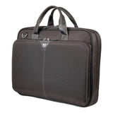 Mobile Edge Select 16 inch Nylon Laptop Briefcase Bag for Men and Women, Business, Work, Travel, Compatible with MacBook 17 inch, Black, MEBCNS1
