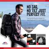 MODERN NEEDS Ready Pack 35L — Foldable Backpack for Travel | Lightweight, Water Resistant Hiking Daypack | Compact, Packable Backpack for Men & Women | Great for Camping & Daily Use
