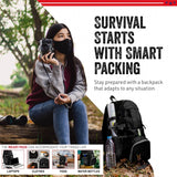 MODERN NEEDS Ready Pack 35L — Foldable Backpack for Travel | Lightweight, Water Resistant Hiking Daypack | Compact, Packable Backpack for Men & Women | Great for Camping & Daily Use