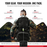 MODERN NEEDS Ready Pack 35L — Foldable Backpack for Travel | Lightweight, Water Resistant Hiking Daypack | Compact, Packable Backpack for Men & Women | Great for Camping & Daily Use