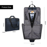 Modoker Carry On Garment Bags for Travel Hanging Clothes Suit Bag Luggage Organizer, Foldable Suit Carrier Gift for Men Women