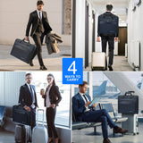 Modoker Carry On Garment Bags for Travel Hanging Clothes Suit Bag Luggage Organizer, Foldable Suit Carrier Gift for Men Women