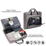 Modoker Carry On Garment Bags for Travel Hanging Clothes Suit Bag Luggage Organizer, Foldable Suit Carrier Gift for Men Women