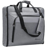 Modoker Carry On Garment Bags for Travel Hanging Clothes Suit Bag Luggage Organizer, Foldable Suit Carrier Gift for Men Women,Grey