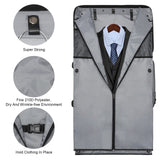Modoker Rolling Garment Bag with Wheels, Garment Bags with Built - in TSA Lock, 22 Inch Travel Garment Bag Suitcase