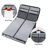 Modoker Rolling Garment Bag with Wheels, Garment Bags with Built - in TSA Lock, 22 Inch Travel Garment Bag Suitcase