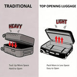 Modoker Rolling Garment Bag with Wheels, Garment Bags with Built - in TSA Lock, 22 Inch Travel Garment Bag Suitcase