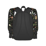 MOLIAN Butterflies Moths Flower Stylish Backpack With Adjustable Padded Shoulder Straps Daypacks For College Travel One Size