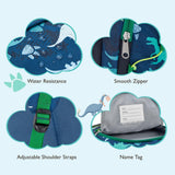 mommore Kids Backpack for Kindergarten Water Resistant Preschool Backpack Dinosaur Boys Bookbag Age 3 - 6