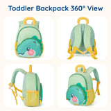 mommore Toddler Backpack for Girls 2 - 4 Cute 3D Kids Backpack Butterfly Small Pre - K Backpacks Water - Resistant for Preschool Kindergarten with Toddler Leash, Chest Buckle