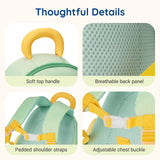 mommore Toddler Backpack for Girls 2 - 4 Cute 3D Kids Backpack Butterfly Small Pre - K Backpacks Water - Resistant for Preschool Kindergarten with Toddler Leash, Chest Buckle