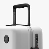 Monos Carry - On Luggage (22"), Lightweight Hardside Spinner Suitcase with TSA Lock, Airline Approved, Stellar White