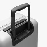 Monos Carry - On Luggage (22"), Lightweight Hardside Spinner Suitcase with TSA Lock, Airline Approved, Stellar White