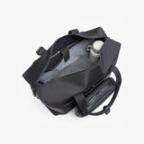 Monos Metro Duffel Nylon, Travel Duffel Bag & Weekender with Shoe Compartment, Lightweight Carry - On Approved, Carbon Black