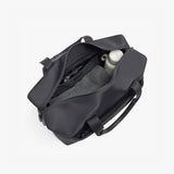 Monos Metro Duffel Nylon, Travel Duffel Bag & Weekender with Shoe Compartment, Lightweight Carry - On Approved, Carbon Black