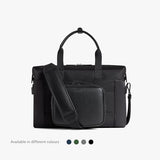 Monos Metro Duffel Nylon, Travel Duffel Bag & Weekender with Shoe Compartment, Lightweight Carry - On Approved, Carbon Black