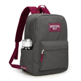 Montana West Backpack for Women Men 2 PCS Lightweight College Bookbags Casual Daypack Backpacks for Commute & Travel