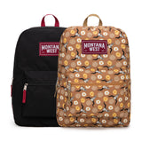 Montana West Backpack for Women Men 2 PCS Lightweight College Bookbags Casual Daypack Backpacks for Commute & Travel