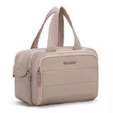 Montana West Travel Toiletry Bag for Women, Large Capacity Makeup Organizer, Lightweight Puffy Cosmetic Bag with Waterproof Lining, Front & Back Zipper Pockets, Travel Essentials Bag