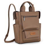 Montana West Wrangler Backpack Purse for Women Vegan Leather Fashion Anti Theft Convertible Backpack with Adjustable Strap