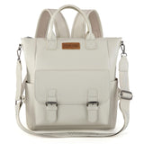 Montana West Wrangler Medium Backpack Purse for Women Off - white Fashion Backpack with Removable Crossbody Strap for Travel Work WG175 - 9110TN