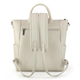 Montana West Wrangler Medium Backpack Purse for Women Off - white Fashion Backpack with Removable Crossbody Strap for Travel Work WG175 - 9110TN