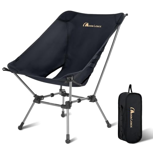 MOON LENCE Portable Camping Chair Plus, Larger & Roomier, Compact and Lightweight, Folding Chair for Backpacking Hiking Beach, | Backpacks4Less