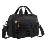 MOSISO Camera Bag for Photographers, Photography Shoulder Bag for DSLR/SLR/Mirrorless Cameras, Wheat Ear Quilted Padded Camera Case with Rain Cover & Bottom Tripod Holder for Canon/Nikon/Sony, Black