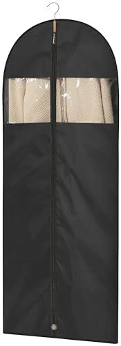Moucas Dress Bags for Gowns, 65" Long Garment Bags for Hanging Clothes, Foldable Dress Cover with Clear Window, Ideal for Formal | Backpacks4Less