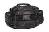 Mountainsmith Tour EVO Lumbar Pack - 9L Tactical Waist Pack with MOLLE for Hunting, EDC, Backcountry Travel, & Hiking - Multicam Black