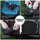 MOUNTAINTOP 25L/40L Hiking Backpack,Lightweight Travel Backpack for Men Women Outdoor Backpacking, Camping