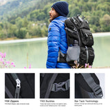 MOUNTAINTOP 40L Hiking Backpack Lightweight Travel Backpack for Men&Women Outdoor Camping Backpacking