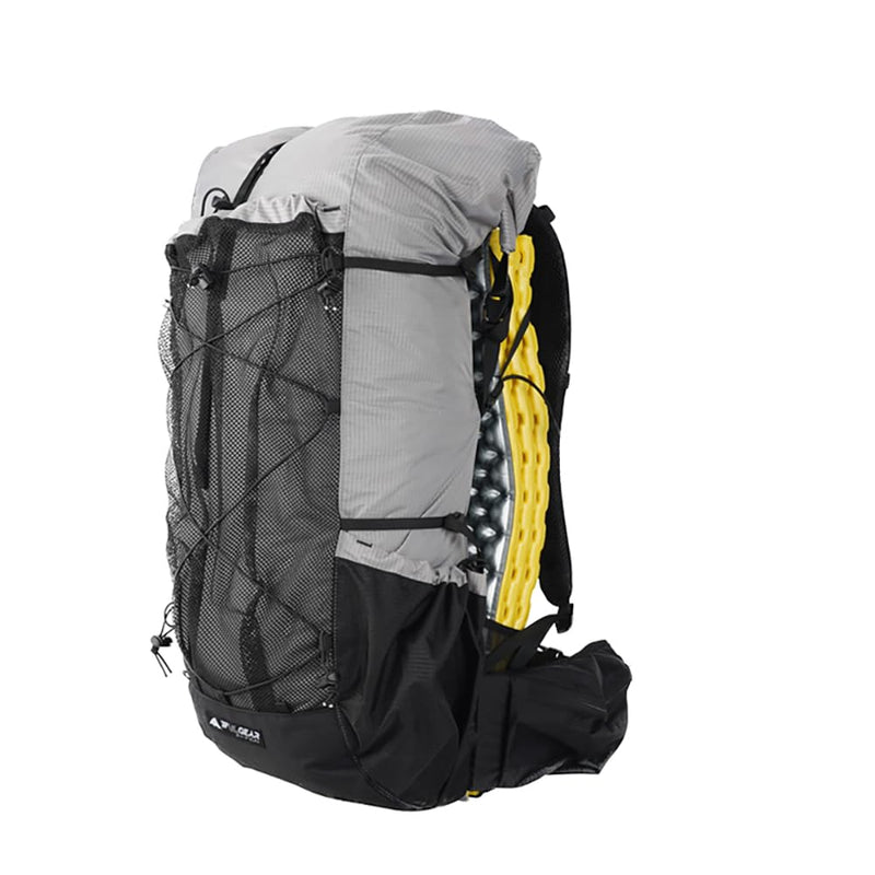 MOXIHIKE 3FULGEAR QiDian Hiking Backpack for Men Women 56L(40+16) Lightweight Outdoor Camping Bag Trekking Daypack (Grey)