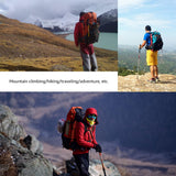 MOXIHIKE 3FULGEAR QiDian Hiking Backpack for Men Women 56L(40+16) Lightweight Outdoor Camping Bag Trekking Daypack (Grey)