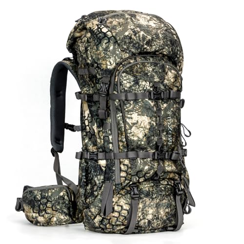 MOXULE Pro 3600 Camo Frame Backpack - Meat Hauler Pack with Rain Cover for Outdoor | Backpacks4Less