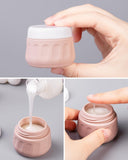 Mrsdry Travel Bottles for Toiletries 8 Pack, Travel Size Toiletries, Tsa Approved Travel Size Containers 3oz, with Travel Essentials Clear Bag, Leak Proof Silicone Squeezable Creams Jars