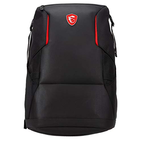MSI Urban Raider Gaming Laptop Backpack, Quick Access, Padded Mesh, Lightweight Polyester Exterior, Fits Up to 17" Laptop, Water | Backpacks4Less