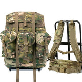 MT Military ALICE Medium Rucksack – 900D ALICE Pack with External Frame, Army Pack with 3 Front Pockets 50L | Backpacks4Less
